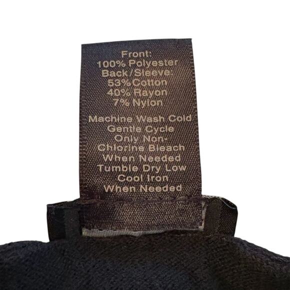 Ann Taylor 3/4 Sleeve Paisley Blouse - Size LP Large Petite - Business Casual - Picture 7 of 7